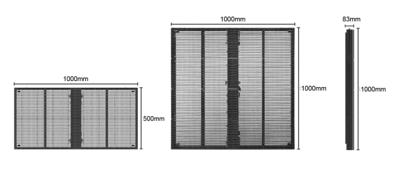 Outdoor Transparent LED Displays